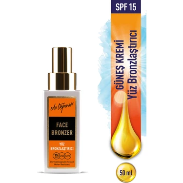 Eda Taşpınar Yüz Bronzlaştırıcı SPF15 - 50