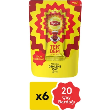 Lipton Tekdem Classıc 6 x 20 Li 0,95