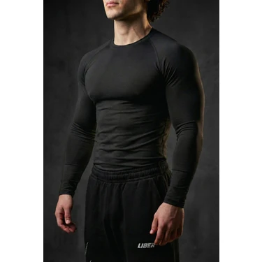 Liber Basic Uzun Kollu Compression T-Shirt