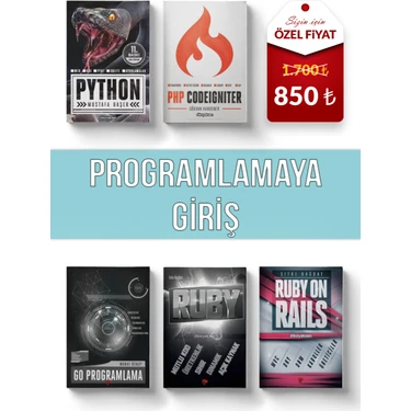 Dikeyeksen Yayın Dağıtım Programlamaya Giriş Eğitim Seti (5