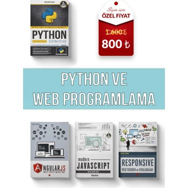 Dikeyeksen Python ve Web Programlama Eğitim Seti (4