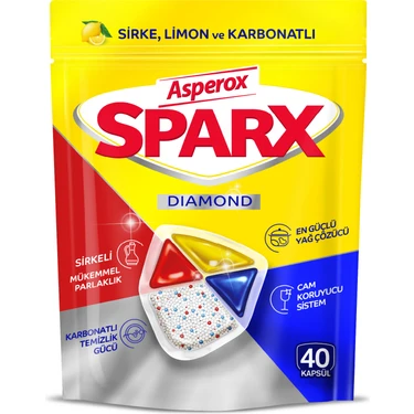 Asperox Sparx  Bulaşık Makinesi Kapsülü