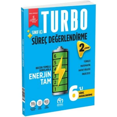 Model 2.sınıf Turbo Sınıf Içi 6'lı Süreç Değerlendirme Kitabı