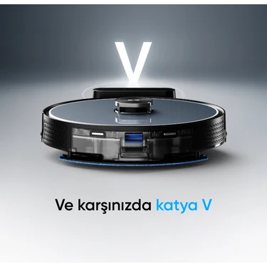Şımart katya V Akıllı Robot Süpürge 15000PA Güçlü Emiş Gücü 6400MAH Yüksek