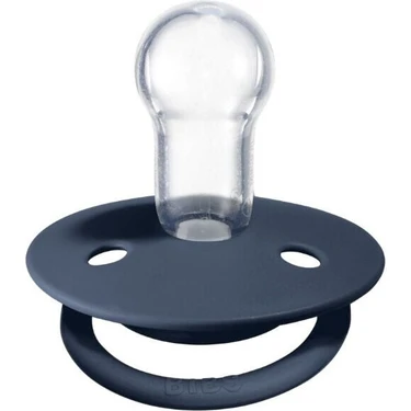 Bibs De Lux Silikon Emzik 0-36 Ay Steel Blue 1 Adet Plastik Malzeme ile