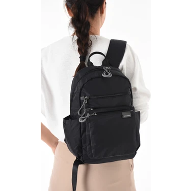 Sanmorris 6002  Unisex Suya Dayanıklı Paraşüt Kumaş 4 Bölmeli Laptop Bölmeli Seyahat ve Okul