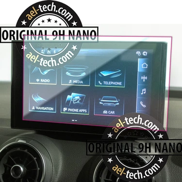 Ael-Tech Audi Q2 Uyumlu 9 Inç Navigasyon 9h Nano Koruyucu