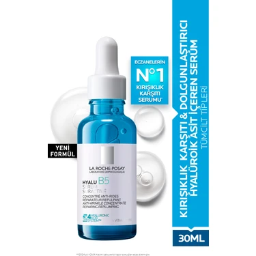 La Roche-Posay Hyalu B5 Dolgunlaştırıcı Serum 30 ml Hassas Ciltler İçin Hyaluronik Asit