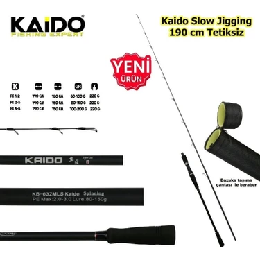 【kohi】 Kaido Slow Jig Kamışı 190 cm 60-100GR Pe 1-2 Tetiksiz Fiyatı