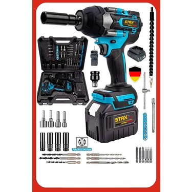 Staxx Power 1500 Nm Çift Akülü Bijon Sökme Sıkma Makinesi – Fiyatı
