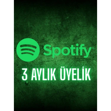 3 Aylık Spotify Premium