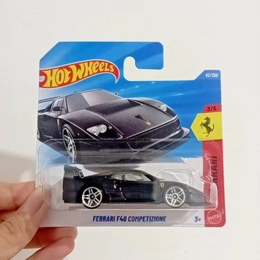 Hot Wheels Ferrari F40 Competizione Siyah 1:64 Diecast Model Fiyatı