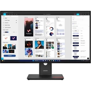 Biosis Lenovo 31.5" IPS T32UD-40 64B0GAT1TK 4ms 60HZ Hdmı-Dp Typec RJ45 Kurumsal Monitör (4K)