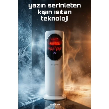 Evona Dört Mevsim Isıtıcı & Soğutucu – Fanlı Kule Tipi Klima  | Elektirikli Isıtıcılar ve