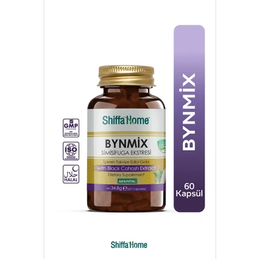 BYNMİX (SİMİSUFUGA) 60 KAPSÜL & 580 MG Fiyatı - Taksit Seçenekleri
