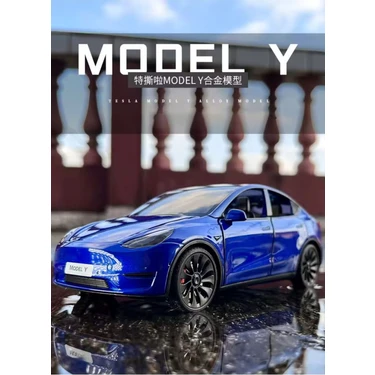 Scowetto Tesla Model Y Diecast Model Araba 1:24 Diecast Fiyatı