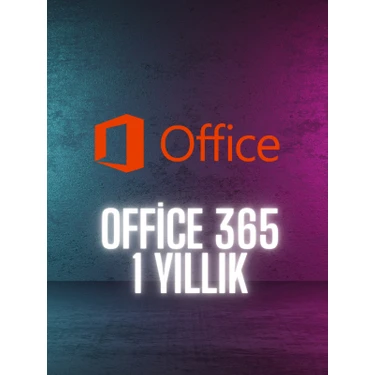 Microsoft Office 365 1 Yıl