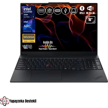Lenovo Thinkpad E16 G3 21SR006RTX Atl9 Ultra 7-255H 32GB Ram Fiyatı