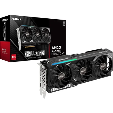 Asrock Amd Radeon Rx 9070 Xt Challenger Triple Fan 16GB