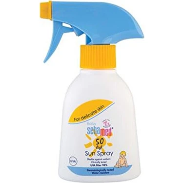 Sebamed Bebek Güneş Spreyi 50 Faktör 200 ml Hassas Ciltler İçin Dermatolojik Olarak Test