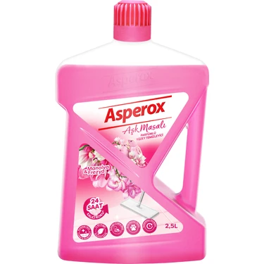Asperox 2.5 Lt Aşk Masalı Yüzey Temizleyici Manolya ve Frezyd Kokusuyla Etkili