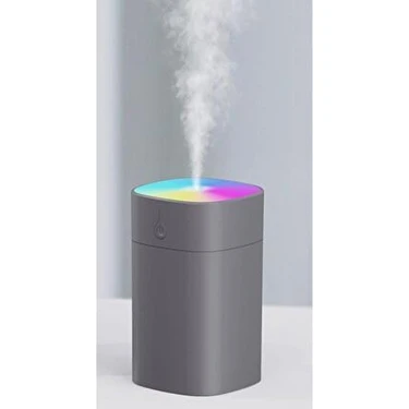  h2o humidifier 400 ml ulrasonik hava nemlendirici buhar makinesi ve aroma difüzörü h2o