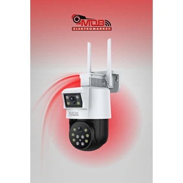 İnox Dijital INOX-X102 3+3mp Dual Lens Wifi Kamera