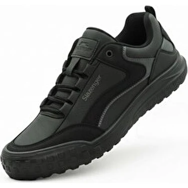 Slazenger Aeros Erkek Outdoor Siyah Spor Ayakkabısı Yürüyüş Günlük