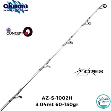 Okuma Azores 3.04MT 60-150GR (2p) Shore Jigging Kamış Fiyatı