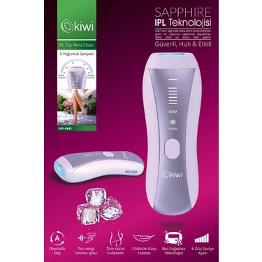 Kiwi KEP-6842 Ipl Lazer Epilasyon Safir Buz Soğutma (Acısız) Fiyatı