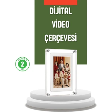 4gb Hafızalı 7 Inç Dijital Fotoğraf Çerçevesi – Yüzlerce Anınızı