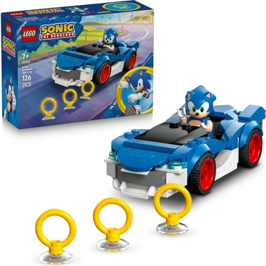 LEGO® Sonic the Hedgehog™ Sonic: Şimşek Araba 77117 - 7 Yaş ve Üzeri Çocuklar için Yaratıcı Oyuncak
