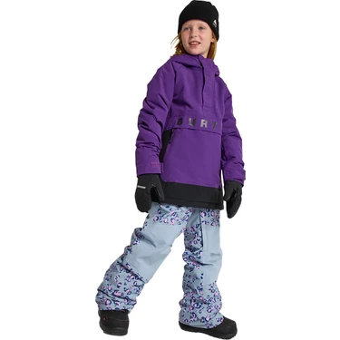 Burton Frostner 2l Anorak Jacket Unisex Çocuk Mor Snowboard Fiyatı