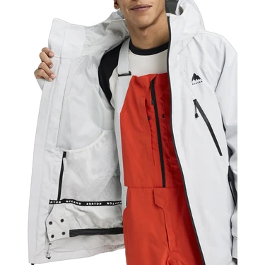 Burton Reserve Gore-Tex 2l Jacket Erkek Gri Snowboard Ceketi Fiyatı