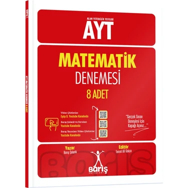 Barış Yayınları AYT Matematik Denemesi 8