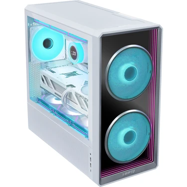 Lian Li Lancool 217 Inf Beyaz E-Atx Mid-Tower Kasa