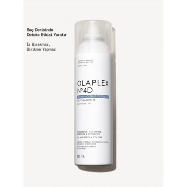 No. 4D CLEAN VOLUME DETOX DRY SHAMPOO - Hacim Veren Detoks Etkili Kuru