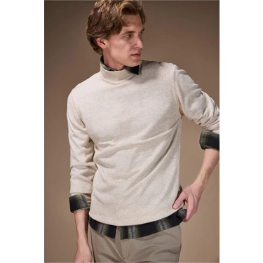 DeFacto Slim Fit Triko Kazak