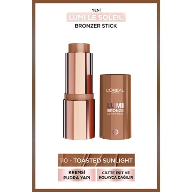 L'oréal Paris Lumi Bronzlaştırıcı Stick - 110 Toasted