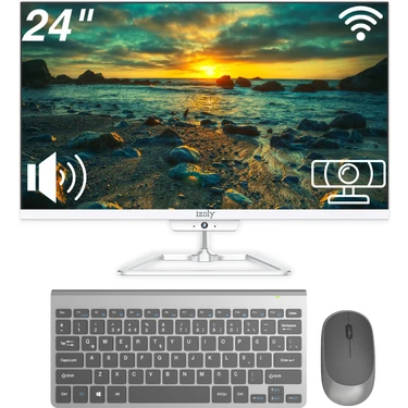 İzoly  A7017 I7 2600 16GB 1tb SSD Freedos 24" Fhd Wifi 6 / BT All In One