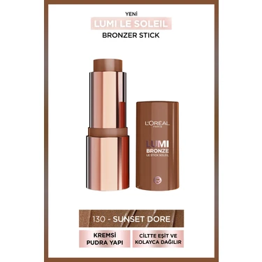 L'oréal Paris Lumi Bronzlaştırıcı Stick - 130 Sunset