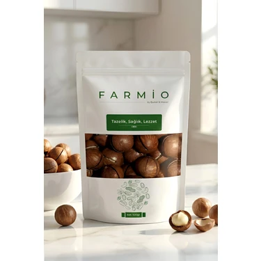 Farmio Makademya Fındığı 500GR – Kabuklu
