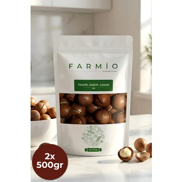 Farmio Makademya Fındığı 1kg – Kabuklu