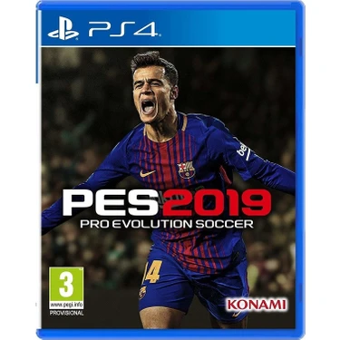 Konami Ps4 Pes 2019 Türkçe Menü Ps5