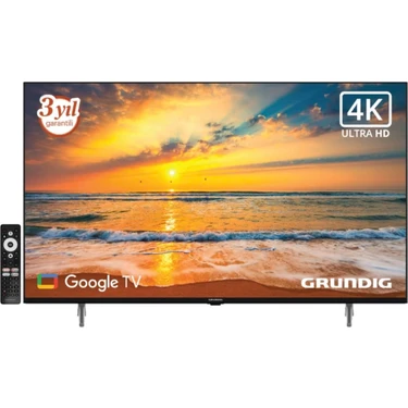 Grundig 55 Gju 7100 4K Ultra Hd 55" 140 Ekran Uydu Alıcılı Google Smart