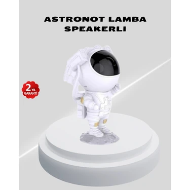 Marsilyan Astronot Yıldız Projeksiyon Lambası 8 Efektli Uzaktan Kumandalı Gece