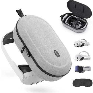 Syntech Sert Taşıma Çantası Meta large (L) Quest 3s / Quest 3 / Oculus Quest 2 / Vp / Pico 4 Uyumlu
