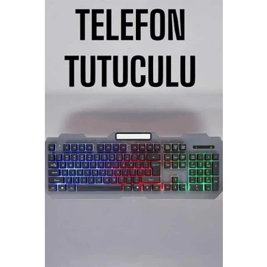 İlk El Grup Ieg™ Q Klavye Rgb Işıklı Klavye ve Mouse Seti Kablolu Mouse
