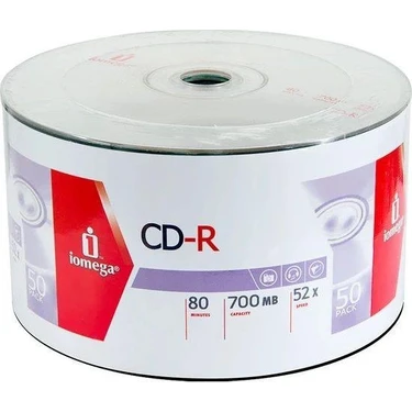 Iomega Cd-R 52X 50'li Spindle Fiyatı - Taksit Seçenekleri