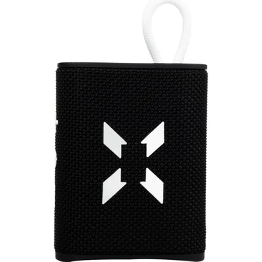 Hype Store Bluetooth Kablosuz Su Geçirmez Ipx7 Rgb Tws Stereo Hoparlör (Siyah-Beyaz)